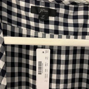 J. Crew Gingham wrap dress
